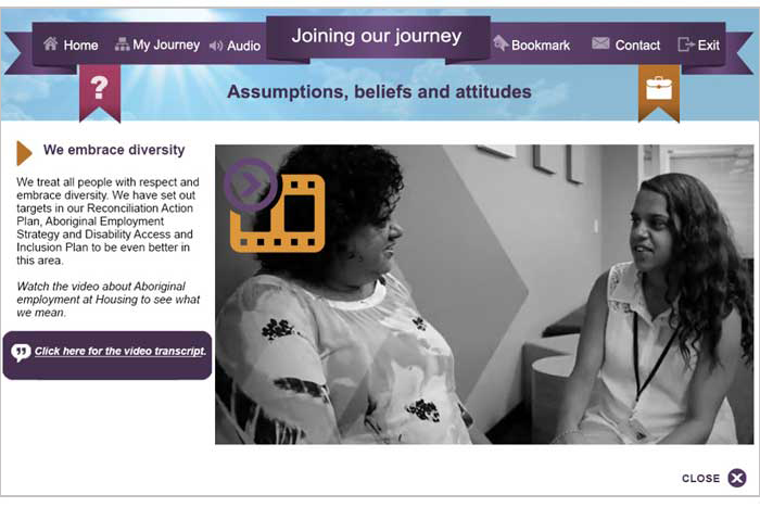 program video content screenshot